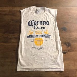 90’s Corona sleeveless T-shirt